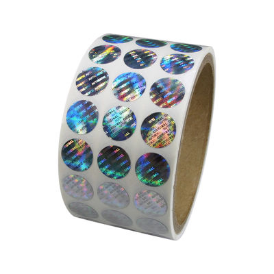 2 * 3cm 2D 3D Hareketli Izgara Güvenlik Hologramı Çıkartmalar