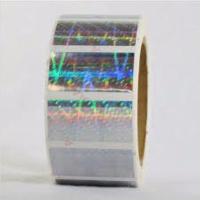 2 * 3cm 2D 3D Hareketli Izgara Güvenlik Hologramı Çıkartmalar