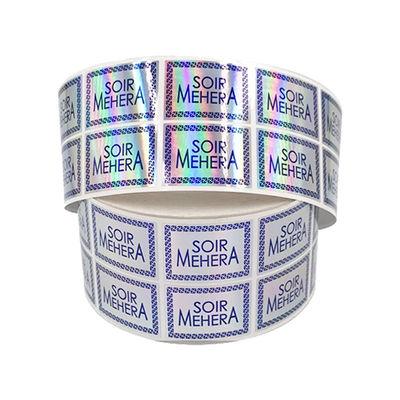 Folyo Baskı CMYK Orijinal Güvenli Hologram Etiket