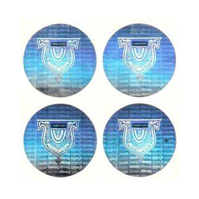 Sertifika için ISO9001 2008 CMYK renkli Güvenlik Hologram Çıkartmalar