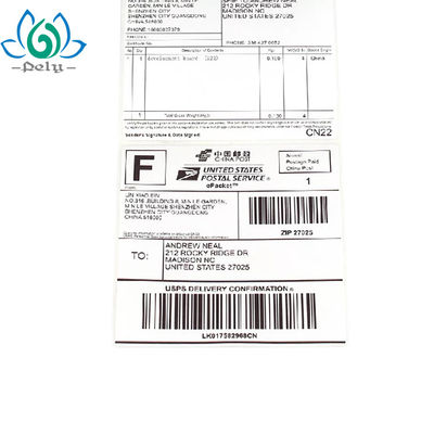 4X6 inç 220PCS Boş Termal Etiket, Boş Barkod Etiket Ruloları