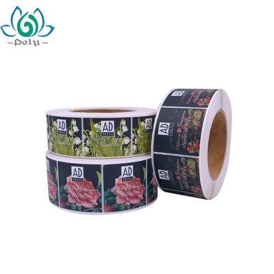 Su geçirmez Siyah Renkli Şampuan Şişesi Yapışkanlı Vinil Çıkartmalar