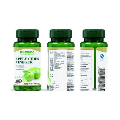 PET 10ml 20ml 30ml İlaç Şişesi İlaç Uyarı Etiketleri