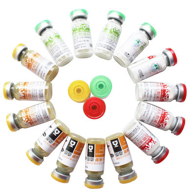 Steroid Şişe Baskılı Kendinden Yapışkanlı Etiketler Tıbbi İçin 10 Ml Flakon Etiketi