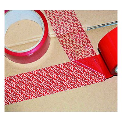 Void Open Tamper Seal Stickers Güvenlik Yüksek Yapıştırıcı