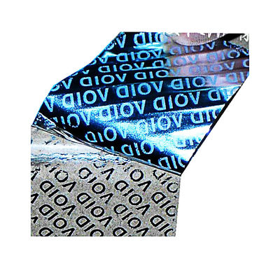Logo Kalıp Kesim Sabotaj Belirgin Güvenlik Etiketlerini Özelleştirme