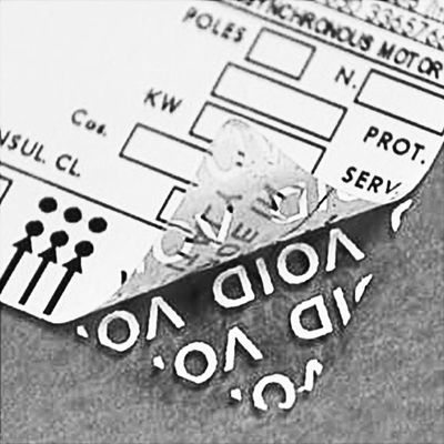 Kozmetikler için ISO9001 Orijinallik Sabotaj Kanıtlı Güvenlik Etiketleri