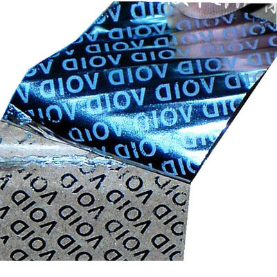 ISO9001 Güvenlik Anti Sahte Holografik Vinil Çıkartmalar
