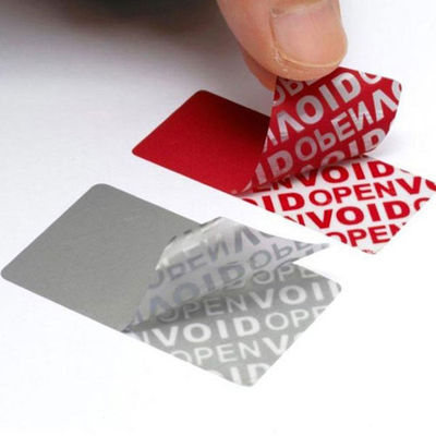 ISO9001 Güvenlik Anti Sahte Holografik Vinil Çıkartmalar