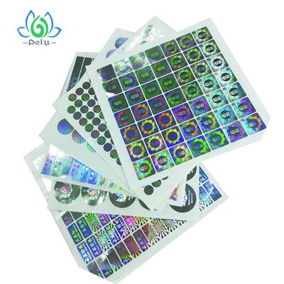 Sahteciliğe Karşı Gümüş Goil 3D Sabotaj Korumalı Barkod Etiketleri