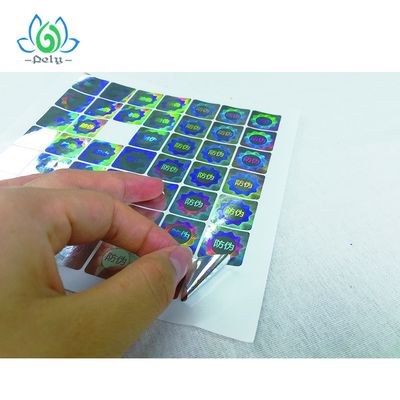 Sahteciliğe Karşı Gümüş Goil 3D Sabotaj Korumalı Barkod Etiketleri