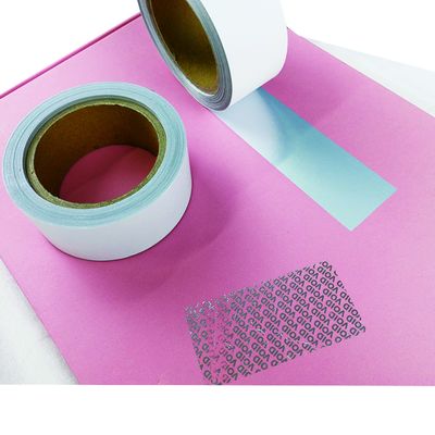 72mm Genişlik Özel Sabotaj Korumalı Çıkartmalar