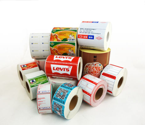Süpermarket Perakende Raf Etiketleri CMYK Boş Fiyat Etiketleri