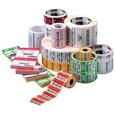 Süpermarket Perakende Raf Etiketleri CMYK Boş Fiyat Etiketleri