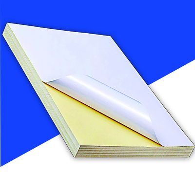 UV Baskı 297 x 210mm A4 Yazdırılabilir Etiket Kağıdı, boş etiket kağıdı