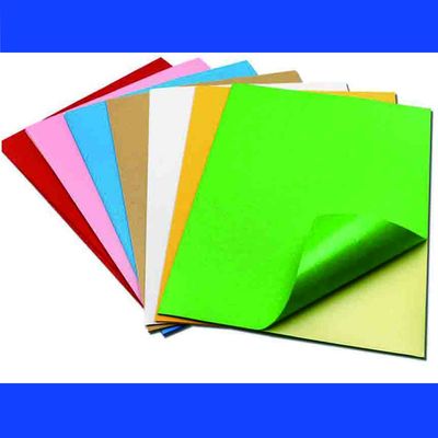 UV Baskı 297 x 210mm A4 Yazdırılabilir Etiket Kağıdı, boş etiket kağıdı